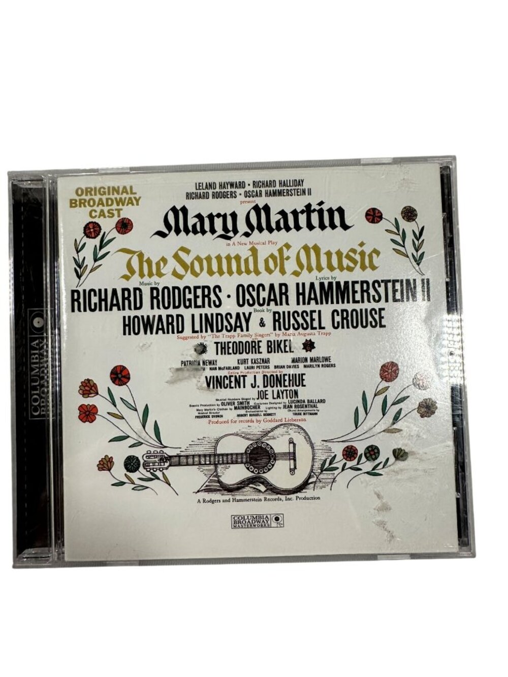 The Sound Of Music Original Broadway Cast Recording CD Rodgers Hammerstein II